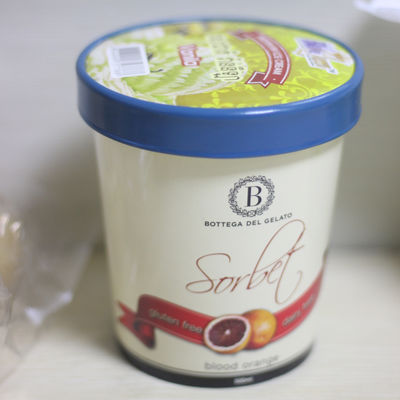 エコフレンドリー アイスクリーム紙カップ 蓋付き 16オンス 475ml 冷凍ヨーグルト容器