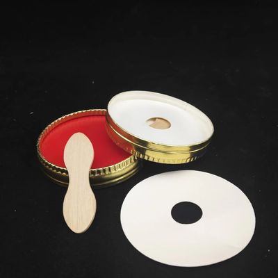 PEコーティング アイスクリーム紙カップ 蓋付き プラスチックスプーン 壁の二重包装