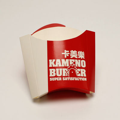 紙の使い捨て食品包装箱 揚げ物 フレンチフライホルダー