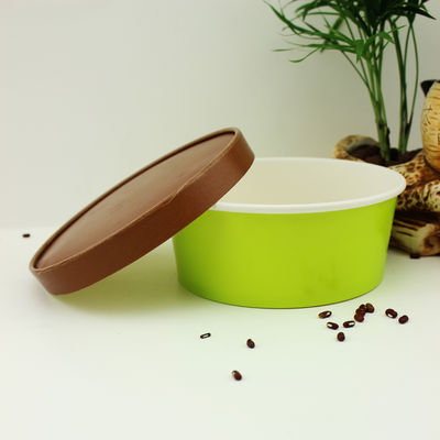 蓋 を 持つ 紙 の サラダ の 鉢 - 多用途 で スタイリッシュ で 積み上げ られ ます