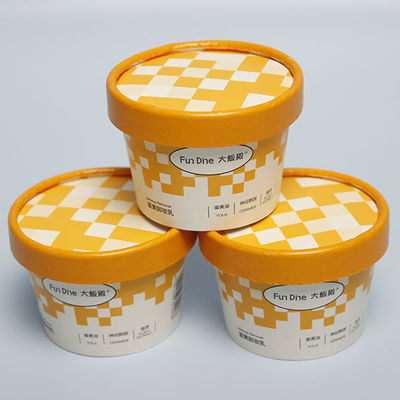 85ml アイスクリーム紙カップ 紙ボウル ヨーグルト紙カップ アイスクリーム紙ボウル 梱包ボックス