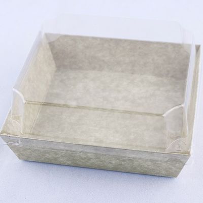 シンジューチパフケーキのための透明性のある使い捨てパン箱